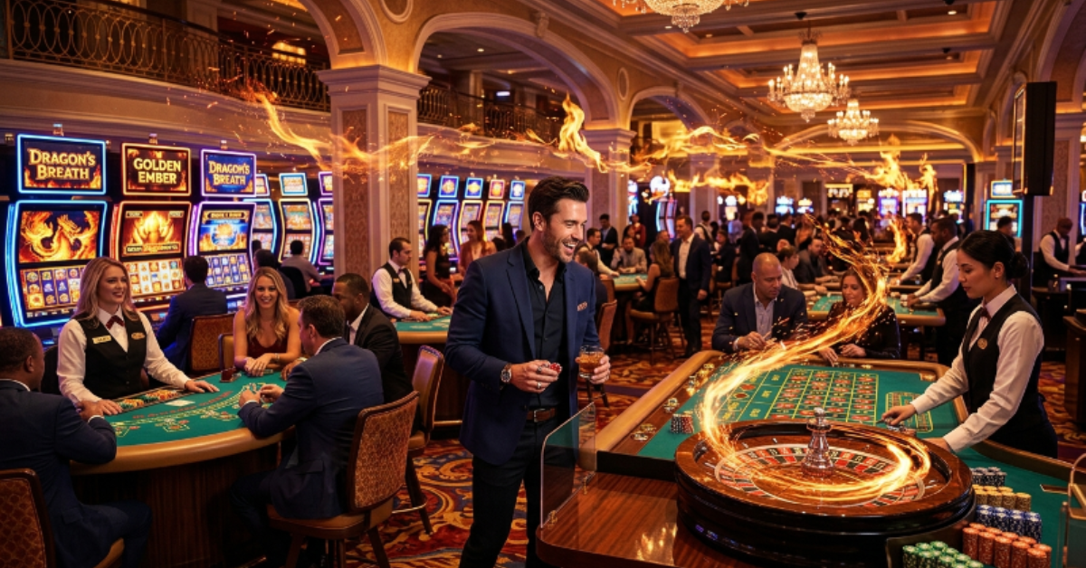 Casino games on fire
