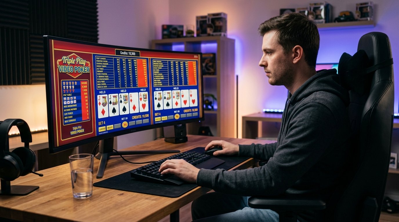 Can Free Triple Play Video Poker Games Actually Make You a Better Player