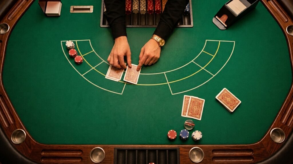 live casino baccarat squeeze