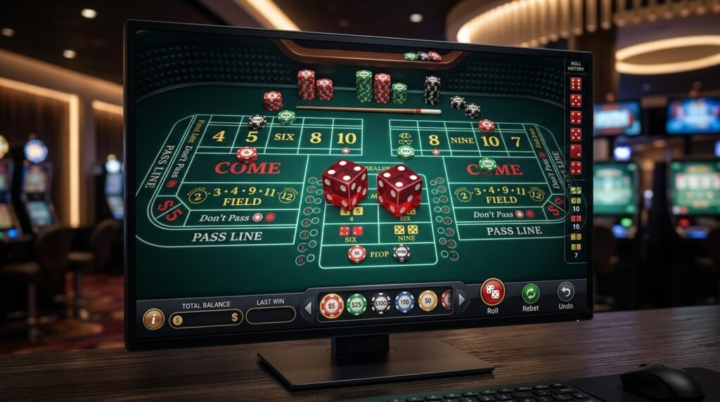 online craps real money