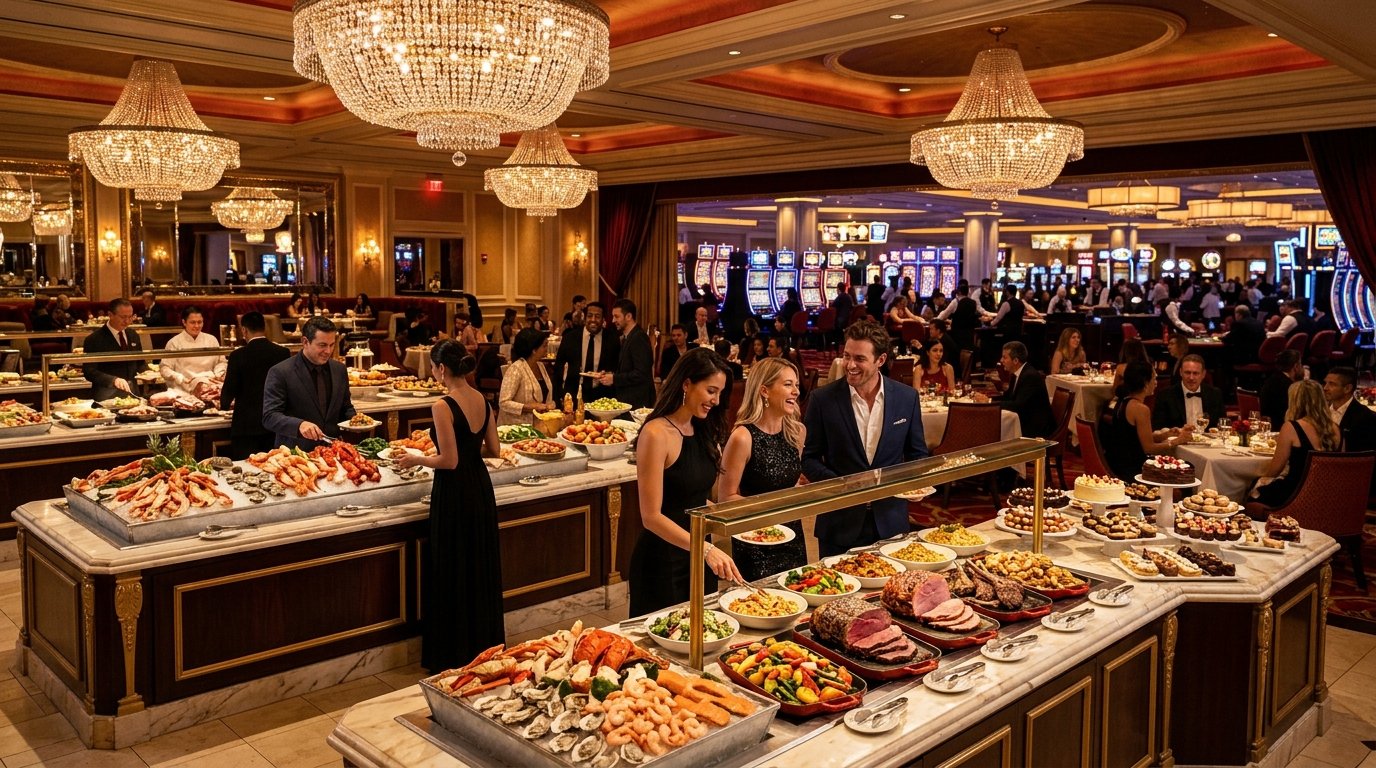 motor city casino buffet hours